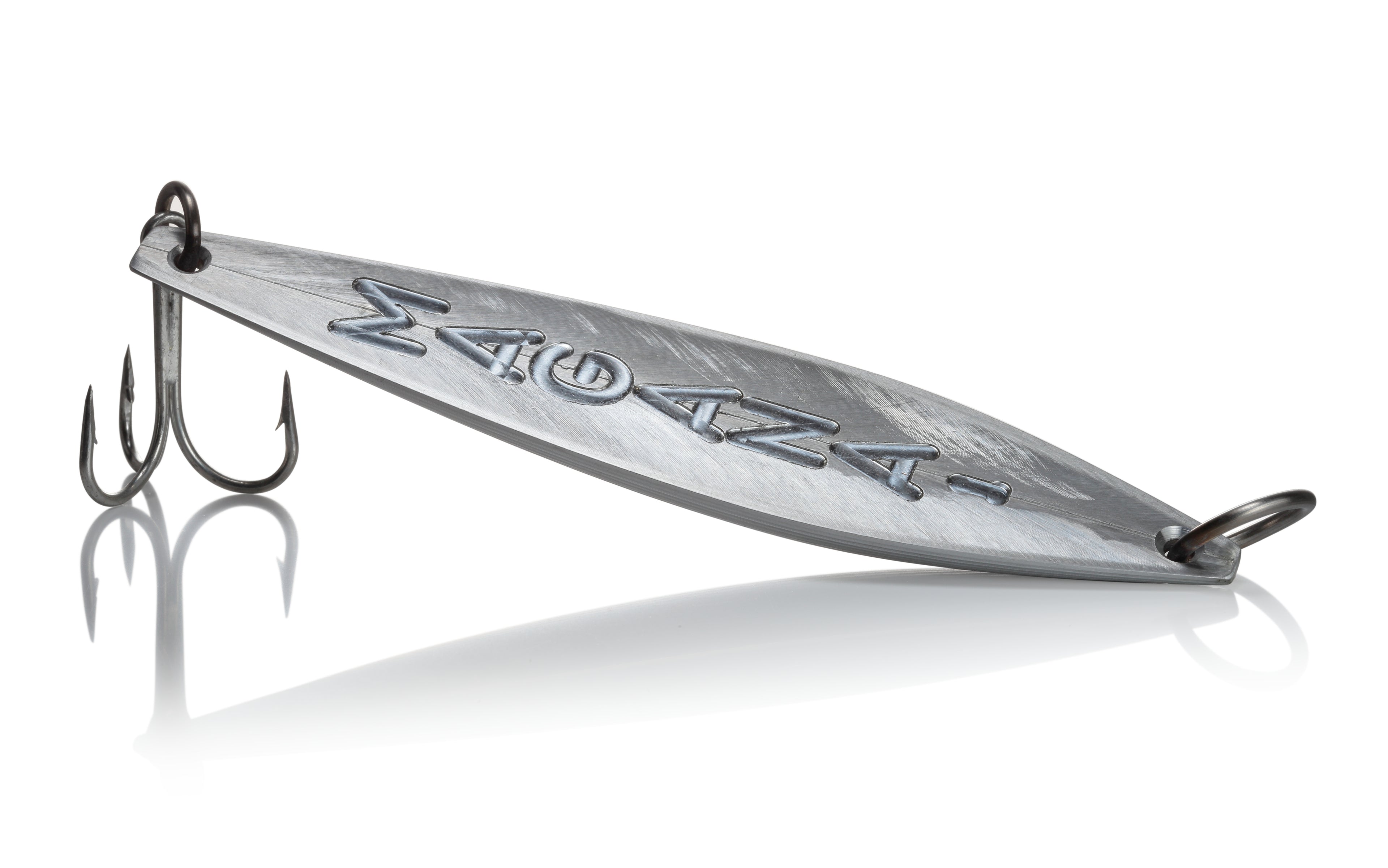 Magana 1, Aluminum/Clear Coat, CNC Machined Aluminum Surface Iron Lure, Cerakoted, Made In The USA.